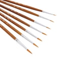 thumbnail image 3 of Miangastore Brown Cylindrical Line Drawing Pen 7Pcs Set for Beginners and Professionals, 3 of 8