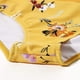 thumbnail image 5 of Traje de baño de dos piezas para mujer/adolescente, con cuello halter fruncido, bikini de cintura alta, traje de baño con espalda ajustable y teñido anudado., 5 of 8
