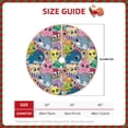 thumbnail image 2 of Fotbe Cartoon Marine Animals Pattern Christmas Tree Skirt, Tree Skirts Plush Christmas Decorations, Christmas Tree Skirts Xmas Decorations Holiday Party Decor-36", 2 of 6