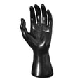 thumbnail image 3 of Mano de maniquí masculino Cola para joyería pulsera reloj guantes anillo negro 300x70x50mm, 3 of 8