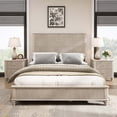 thumbnail image 4 of Stylish 3-Piece Bedroom Set with Queen Bed, Nightstands, and Ample Storage for Elegant and Functional Living, 4 of 10