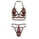 thumbnail image 4 of Gibobby Lenceria mujer sexy Conjunto De Lencería Erótica Ropa Interior Sexy para Mujeres Encaje Mujeres Lencería Cuello en V Ropa de Dormir(RD2, M), 4 of 5