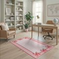 thumbnail image 2 of ODIKA School Pencil Schoolgirl Welcome Border Classroom Teacher Preschool Stain Resistant Low Profile for Dorm Room, Small Living Apartment, 2 of 7