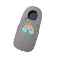 thumbnail image 4 of Saco De Dormir Para Cochecito Grueso Y Cálido Cojín Manta De Dormir Con Cremallera Gris Hugo  Manta de dormir para cochecito, 4 of 9