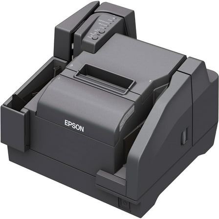 Restored Epson TM-S9000 Multifunction Scanner and Check Printer with MSR, 200DPM, USB, 1 Pocket, Direct Thermal, A41A267121 (Refurbished)