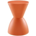 thumbnail image 1 of Modway Haste 17" Modern Polypropylene Plastic Storage Stool in Orange, 1 of 4
