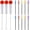 Red, variant on JARTC 13 Pcs 2 Size Hummingbird Feeder Cleaning Brush Bendable Cleaning Brushes for Hummingbird Feeder Outdoor Water Bottles Various Size (Blue, White)