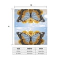 thumbnail image 4 of Bingfone Vibrant Butterfly And Sunflowers Magnetic Mailbox Cover Standard Size for Garden Yard Outdoor Decorations-21x18 in, 4 of 7