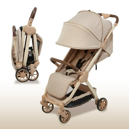 Unilove Pika Travel Stroller, Sand Beige