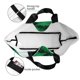 thumbnail image 4 of Balery Green Leave Fern Bolsa Tote Estilo Estético con Cremalleras, Bolsa de Hombro, Bolsa de Compras Grande y Plegable, 4 of 8
