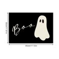 thumbnail image 3 of 6-Piece Halloween Round Placemats Set, Cute Ghost Pumpkin Bat Theme, Waterproof Insulated Table Mats for Dining, Party Decor, Home Kitchen, Holiday Table Setting (6 Pack, Round, 35cm), 3 of 6