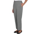 thumbnail image 3 of Alfred Dunner Womens  Chic Pull On Houndstooth Medium Length Pant, 3 of 6