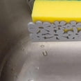 thumbnail image 1 of Dish Cloths Rack Suction Sponge Holder Clip Rag Cloths Rack;Suction Sponge Storage Rack Kitchen Bathroom Organizer Wall Mounted Shelf, 1 of 6