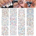 thumbnail image 2 of 12 Sheets Manicure Sticker Butterfly Decorative Nail Art Decal Nail Sticker, 2 of 10