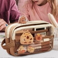 thumbnail image 3 of Capybara Pencil Case, Capybara Transparent Pencil Case, Cute Capybara Pencil, 3 of 5