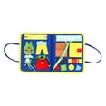 thumbnail image 2 of Juguetes Montessori de Tablero Ocupado para Pequeños, Juguetes Sensoriales Plegables, Diseño de Bolsa Portátil, Juguetes Educativos de Baoblaze Tablero de actividades para niños Juguetes de habilidad, 2 of 8