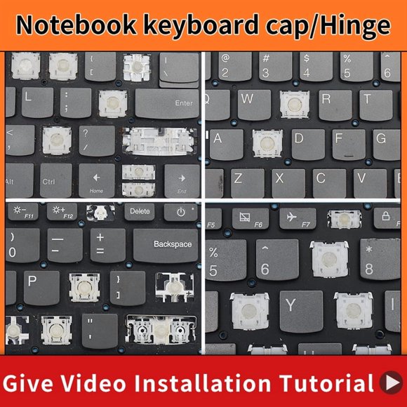 Replacement Keycap Key cap Hinge for Lenovo 320-14 320S-14 V14-IIL S340-14api 120S-14IAP K43C-80 V130-14 520-14 330S-14 Keyboard 3 Hinge
