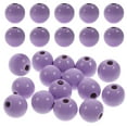 thumbnail image 1 of OULII 100 Pcs Perles Violettes pour Fournitures d'Artisanat Design Simple, 1 of 5