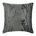 thumbnail image 1 of Pillow Covers, 22x22 inch (55x55 cm) Throw Pillows Cover, Silver Cushion Covers, Beaded Willow Pillows Cover, Art Silk Square Throw Pillows Cover, Floral Contemporary - Willow Sparkle, 1 of 4