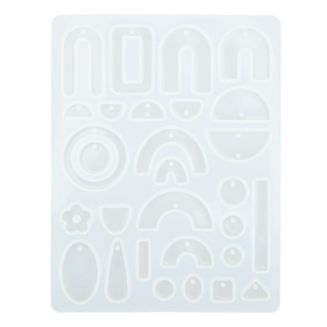 Moldes para pendientes, joyería de resina, molde para pendientes de silicona, moldes para pendientes altos, molde para pendientes de silicona elaborado con cuidado