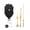 008 golden seconds, variant on Pendulum Clock Movement Swing Wall Clock Motor with Hands Set Mechanism Replacement Clock Repair Part Accessories