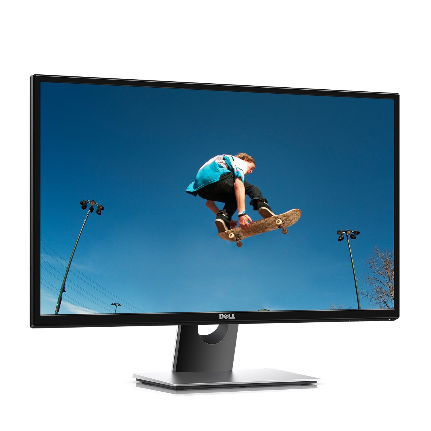 Dell SE2717HR 27" FHD LED Monitor - 1920 x 1080 Full HD Display - 75Hz Refresh Rate (HDMI) - AMD FreeSync Technology - 6ms Response Time - In-plane Switching Technology - image 2 of 7