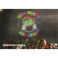 thumbnail image 4 of Glowneon Stay Merry and Bright Santa Claus Led Sign, Santa Claus Neon Sign, Santa Claus Decor, 4 of 5