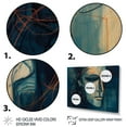 thumbnail image 3 of Designart "Male Linear Portrait I" Men Canvas Wall Art, 3 of 5