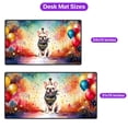 thumbnail image 5 of Hello 2025 French Bulldog Celebrates Happy New Year Firework Balloon Desk Mat Full Keyboard Mouse Pad Dog Lover Gifts Large Mousepad - 02024, 5 of 5