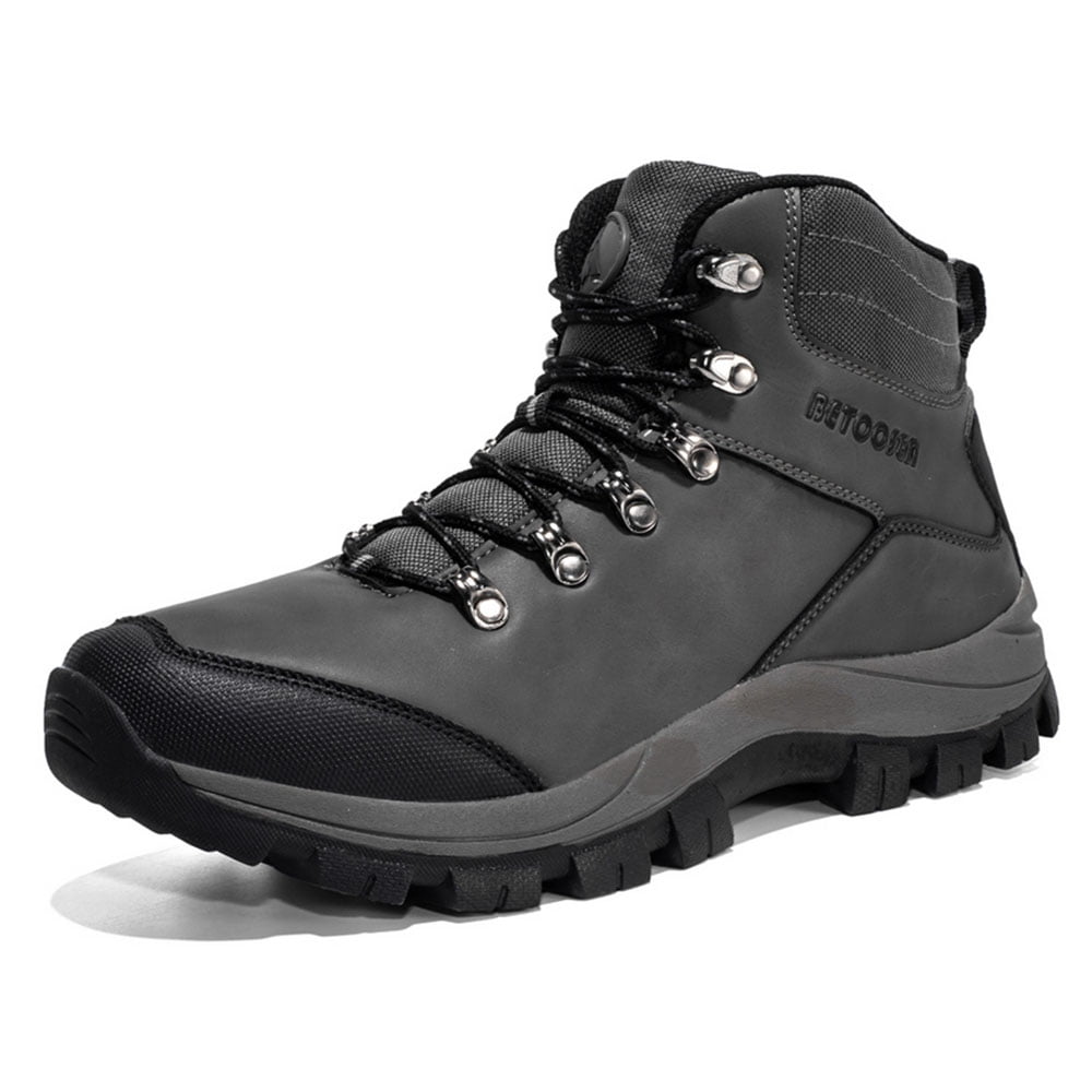 Winter men's mountain climbing shoes waterproof, antiskid, temperature