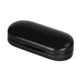 thumbnail image 2 of MERIGLARE 2 Layer with Makeup Mirror Container Eyeglasses Case for Travel Home Outdoor black, 2 of 9