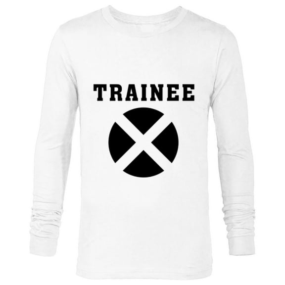 Marvel Deadpool Wade Wilson X-Force Trainee - Long Sleeve T-Shirt for Men - Customized-White