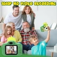 thumbnail image 6 of Skirfy Kids Digital Camera with 1080P Video, Dual-Lens, 96MP Photos, Fun Filters, Games, Rechargeable Battery, and 32GB SD Card, Dinosaur-Themed Gift for Boys and Girls Ages 3+, 6 of 6
