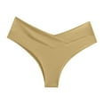 thumbnail image 1 of Women's New Scarless Low Waist Solid Swimming Trunks, 1 of 5