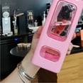thumbnail image 4 of Botella de agua con pajita y marcador, 700 ml, gran capacidad, doble capa, para gimnasio en casa, escuela, color rosa, 4 of 5