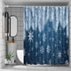 thumbnail image 4 of Christmas Shower Curtain Water Proof 35.4x70.8in, 4 of 6