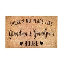 1Pc Floor Mat 40X60Cm Grandpa and Grandma Dad in The World Father'S Day Gift Funny Cute Doormat Door Mat Welcome Friends Doormat Funny Doormat New Home Door Mat