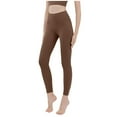 thumbnail image 3 of RongHuan Leggings for Women Soft High Waisted Seamless Yoga Pants Tummy Control Workout Pants Fashion Tight Pants, 3 of 4
