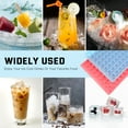 thumbnail image 4 of 2pcs 96 Cavities Diamond Shape Ice Cube Trays Plastic Ice Box Easy-release Ice Making Mold Kitchen Accessories (Random Color), 4 of 8