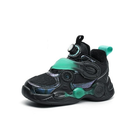 

Ymiytan Boy s Fashion Sneaker Mesh Athletic Shoes Fitness Workout Sports Shoe Jogging Trainers Breathable Mid Top Sneakers Navy Blue Plush 6.5