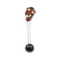 thumbnail image 2 of Tongue Barbell with Skeleton or Zombie Design 14g, 2 of 6