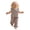 C190 Brown, variant on Gbsyewxs Girls Outfits Set 2 Piece Crew Neck Sleeveless Plaid Print Tops And Pants Set Comfortable Summer Baby Girl Clothes Size 12-18 Months Brown
