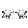 thumbnail image 1 of 2pc Motorcycle ATV Front L+R Brake Caliper for Yamaha ATV Quad Banshee Kodiak Grizzly YFM350 YFM400, 1 of 5