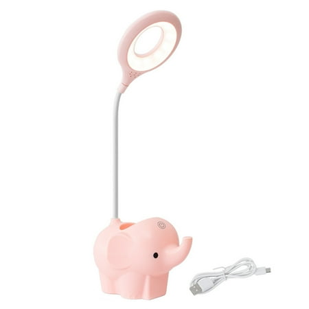 

Hloma Elephant Shape Lamp Phone Holder Eye Protection Rechargeable LED Night Light