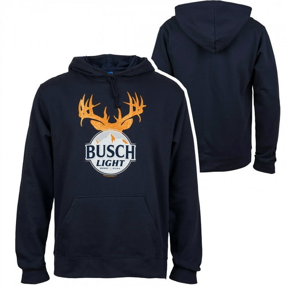 Busch Light Deer Logo Navy Colorway Hoodie-3XLarge