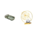 thumbnail image 1 of Elegante bandeja para alimentos y artículos de tocador, ideal para el desayuno, frutas y cosméticos. Incluye una estatua decorativa para el escritorio, 1 of 8