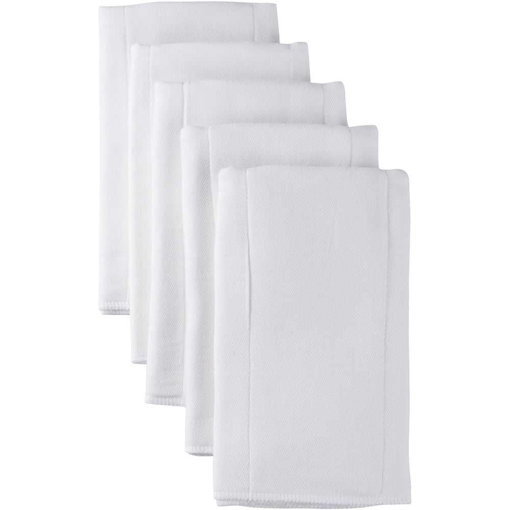 white cloth diapers