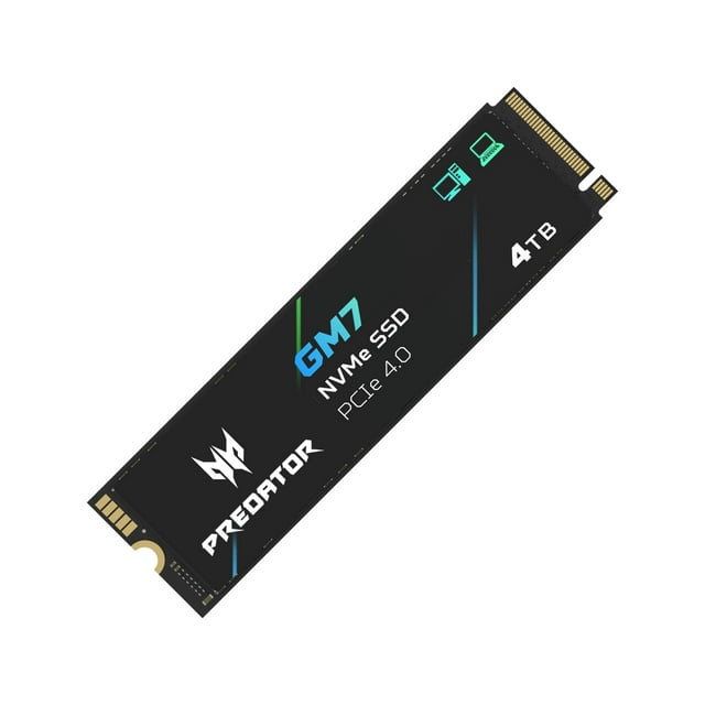 ACER GM7 4Tb M.2 NVMe PCIe Generación 4x4 SSD PREDATOR
