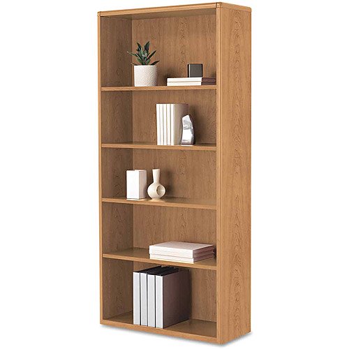 HON 10700 Series 5Shelf Wood Bookcase