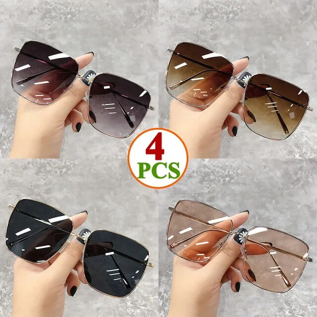 ★2024SS新作★LMC★OG LOGO SUNGLASSES Giselle 8GSL22440 Edgy Charismatic Runway Fashion Polymer